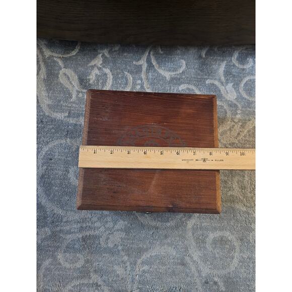 VINTAGE Santa Fe High Grade Corona Grand Cigar Box - Picture 8 of 10